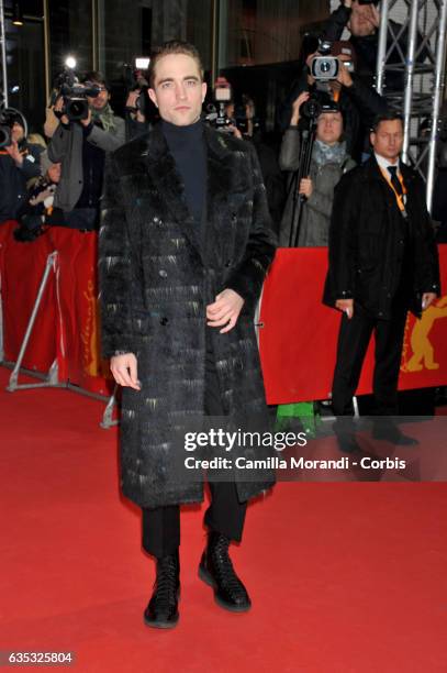 Robert Pattinson attends the 'The Lost City of Z' premiere during the 67th Berlinale International Film Festival Berlin at Zoo Palast on February 14,...