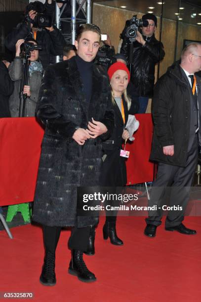 Robert Pattinson attends the 'The Lost City of Z' premiere during the 67th Berlinale International Film Festival Berlin at Zoo Palast on February 14,...