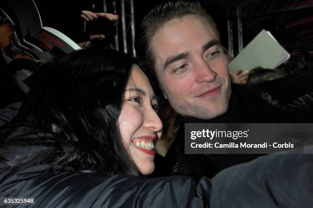 Robert Pattinson attends the 'The Lost City of Z' premiere during the 67th Berlinale International Film Festival Berlin at Zoo Palast on February 14,...