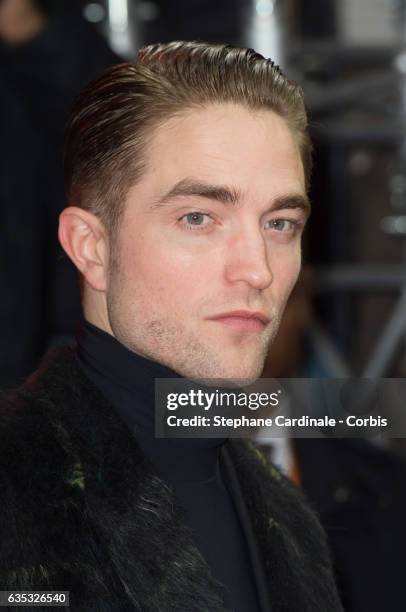Actor Robert Pattinson attends the 'The Lost City of Z' premiere during the 67th Berlinale International Film Festival Berlin at Zoo Palast on...