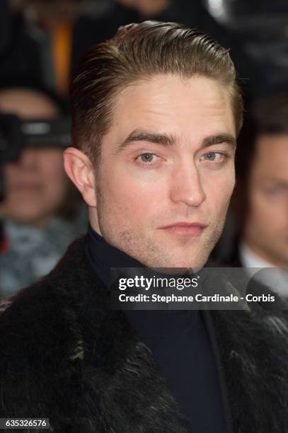 Actor Robert Pattinson attends the 'The Lost City of Z' premiere during the 67th Berlinale International Film Festival Berlin at Zoo Palast on...