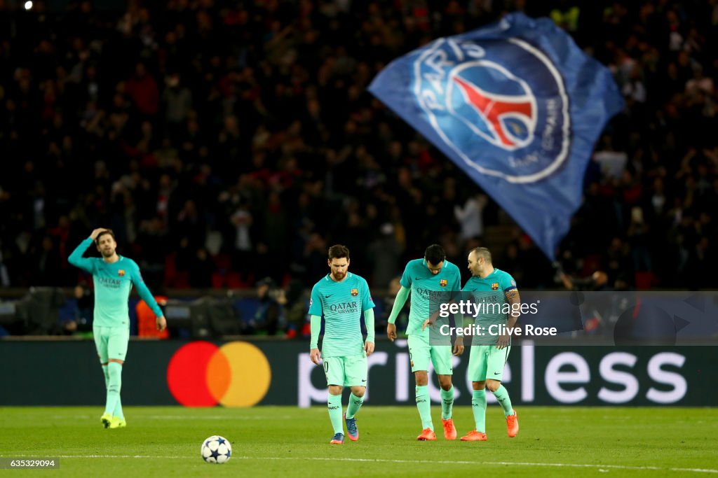 Paris Saint-Germain v FC Barcelona - UEFA Champions League Round of 16: First Leg