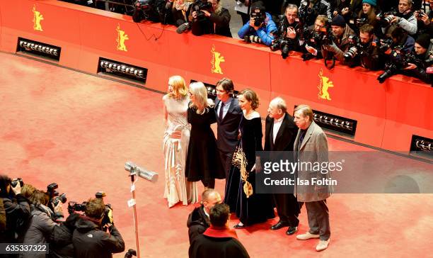 Actress Patricia Clarkson, british producer Sally Potter, irish actor Cillian Murphy, british-french actress Kristin Scott Thomas, german actor Bruno...
