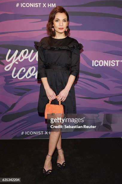 Nadine Warmuth attends the Young ICONs Award in cooperation with H&M and Tiffany's & Co at BRLO Brwhouse on February 14, 2017 in Berlin, Germany.