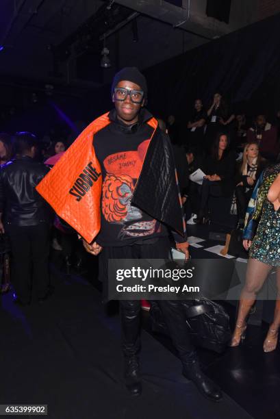 Alexander attends the The Blonds show during New York Fashion Week: Presented By MADE at Skylight Clarkson Sq on February 14, 2017 in New York City.