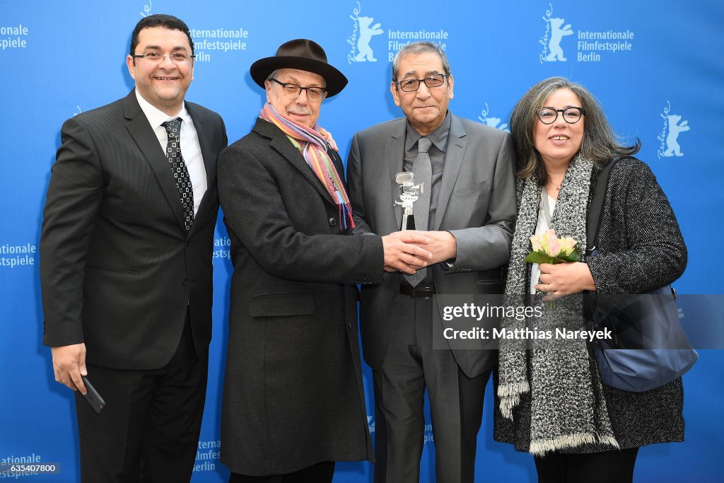 Samir Freit Samir Farid is awarded by Dieter Kosslick with the 'Berlinale Camera ...