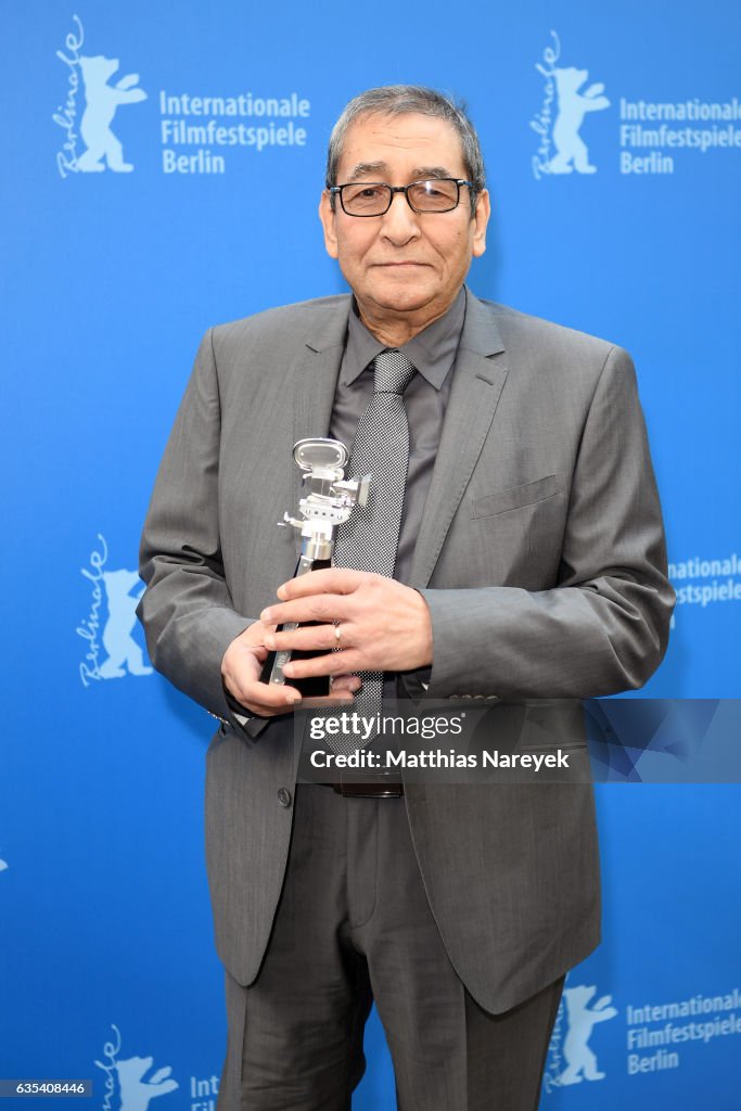 Samir Freit Samir Farid receives the 'Berlinale Camera' during the 67th Berlinale ...