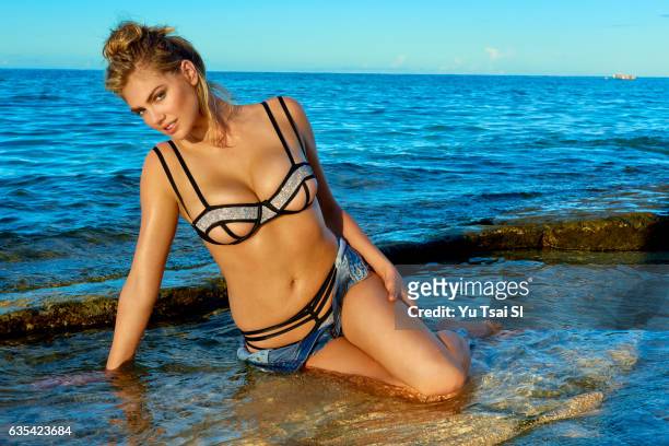 Swimsuit Issue 2017: Model Kate Upton poses for the 2017 Sports Illustrated swimsuit issue on November 3, 2016 in Fiji. PUBLISHED IMAGE. CREDIT MUST...