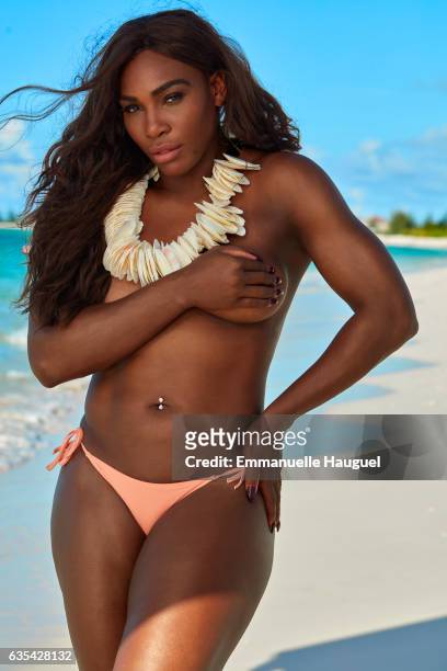 Swimsuit Issue 2017: Tennis player Serena Williams poses for the 2017 Sports Illustrated swimsuit issue on September 16, 2016 on Turks & Caicos...