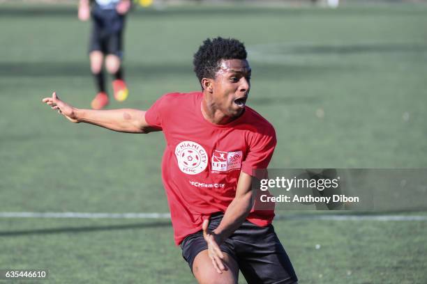 Detail view during the Official Tryouts of FC Miami City on February 15, 2017 in Epinay-sur-Seine, France.