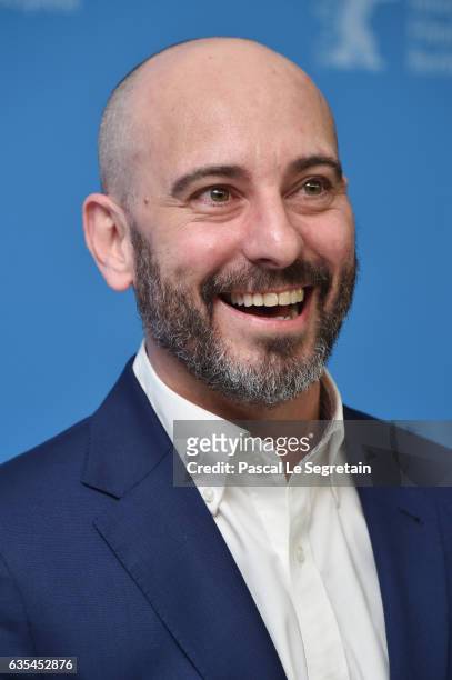 Actor Jaime Ordonez attends the 'The Bar' photo call during the 67th Berlinale International Film Festival Berlin at Grand Hyatt Hotel on February...