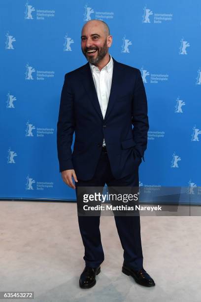 Actor Jaime Ordonez attends the 'The Bar' photo call during the 67th Berlinale International Film Festival Berlin at Grand Hyatt Hotel on February...
