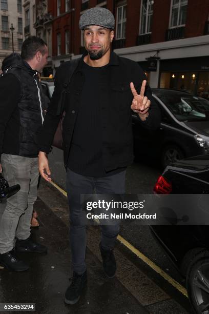 Ashley Banjo attend the Disney on Ice : The Mouse Bounce - Launch Party on February 15, 2017 in London, England.