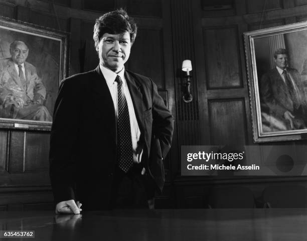 Director of the Earth Institute at Columbia University and a special advisor to UN Secretary General Kofi Annan, Dr Jeffrey Sachs is photographed for...