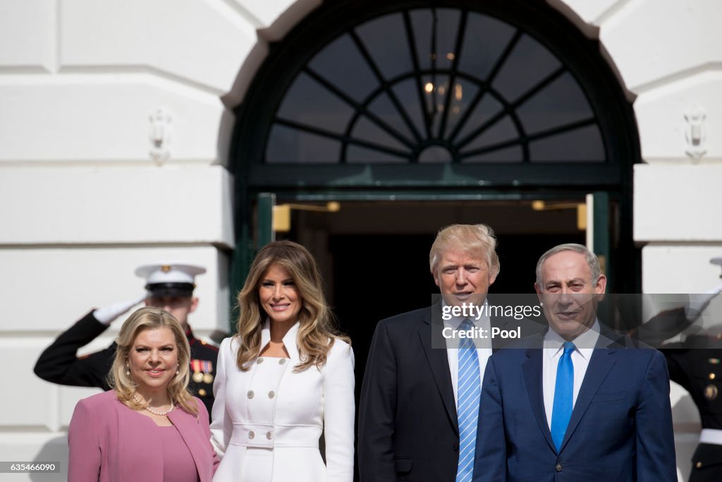 President Trump Meets With Israeli Prime Minister Benjamin Netanyahu At The White House