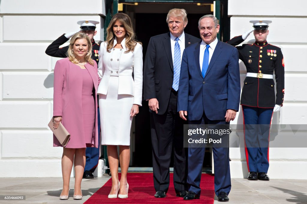 President Trump Meets With Israeli Prime Minister Benjamin Netanyahu At The White House