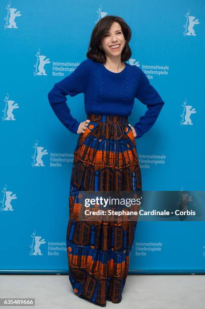 Actress Sally Hawkins attends the 'Maudie' photo call during the 67th Berlinale International Film Festival Berlin at Grand Hyatt Hotel on February...