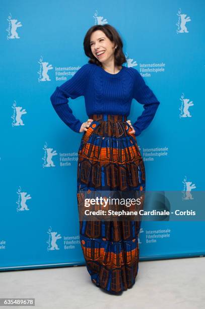 Actress Sally Hawkins attends the 'Maudie' photo call during the 67th Berlinale International Film Festival Berlin at Grand Hyatt Hotel on February...