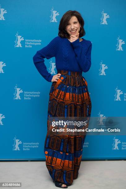 Actress Sally Hawkins attends the 'Maudie' photo call during the 67th Berlinale International Film Festival Berlin at Grand Hyatt Hotel on February...