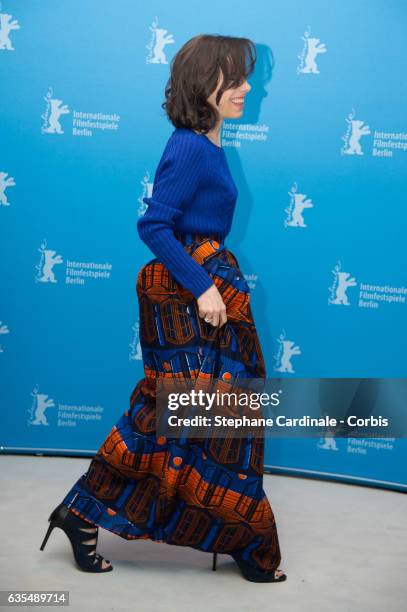 Actress Sally Hawkins attends the 'Maudie' photo call during the 67th Berlinale International Film Festival Berlin at Grand Hyatt Hotel on February...