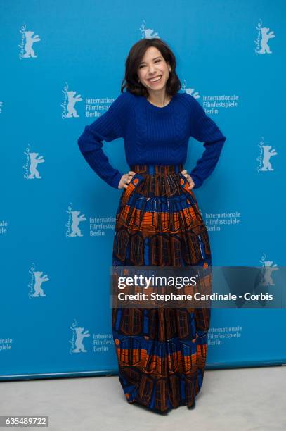 Actress Sally Hawkins attends the 'Maudie' photo call during the 67th Berlinale International Film Festival Berlin at Grand Hyatt Hotel on February...