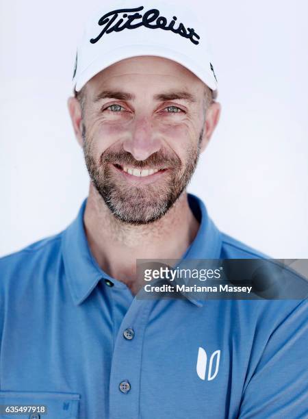 Geoff Ogilvy of Australia poses for a portrait ahead of the Genesis Open at The Riviera Country Club on February 14, 2017 in Pacific Palisades,...