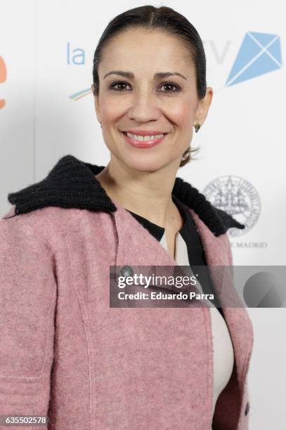 Silvia Jato attends the 'La Princesa Paca' photocall at Ateneo on February 15, 2017 in Madrid, Spain.