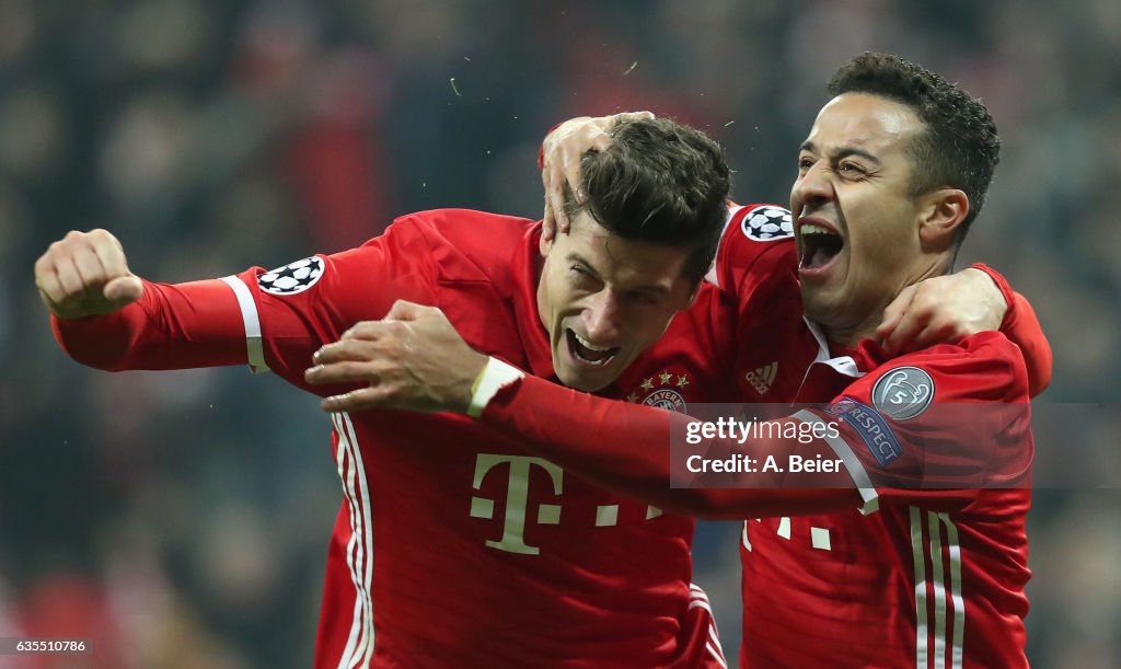 FC Bayern Muenchen v Arsenal FC - UEFA Champions League Round of 16: First Leg