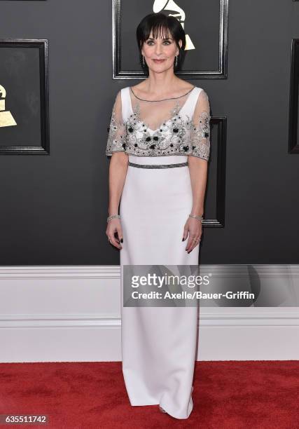 Recording artist Enya attends the 59th GRAMMY Awards at STAPLES Center on February 12, 2017 in Los Angeles, California.