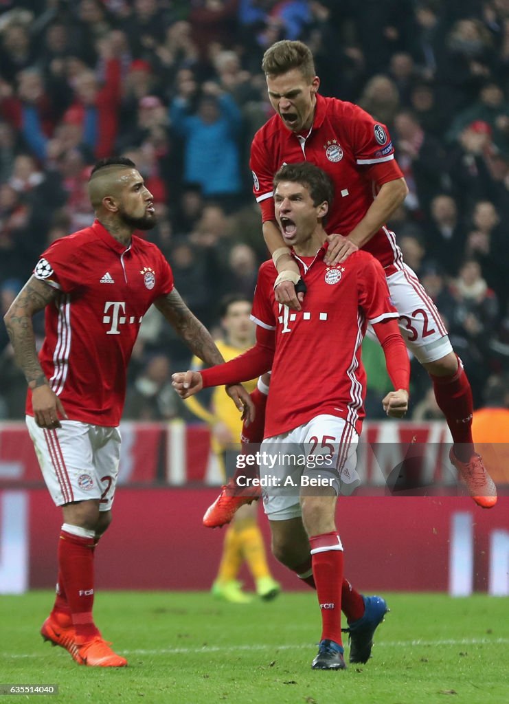 FC Bayern Muenchen v Arsenal FC - UEFA Champions League Round of 16: First Leg