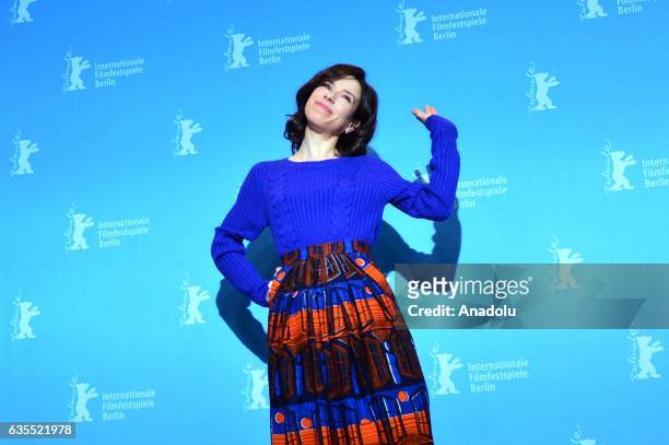 Actress Sally Hawkins attend the photocall of "Maudie" during the 67th Berlinale International Film Festival Berlin at Grand Hyatt Hotel in Berlin,...