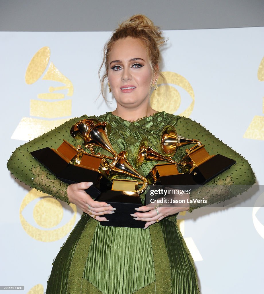 59th GRAMMY Awards - Press Room