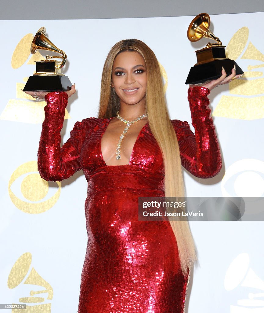 59th GRAMMY Awards - Press Room