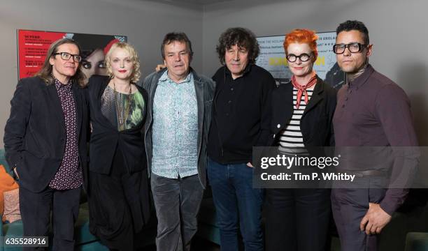 Producer Stephen Woolley, Actor Miranda Richardson, Director Neil Jordan, Actor Stephen Rea, Costume Designer Sandy Powell and actor Jaye Davidson...