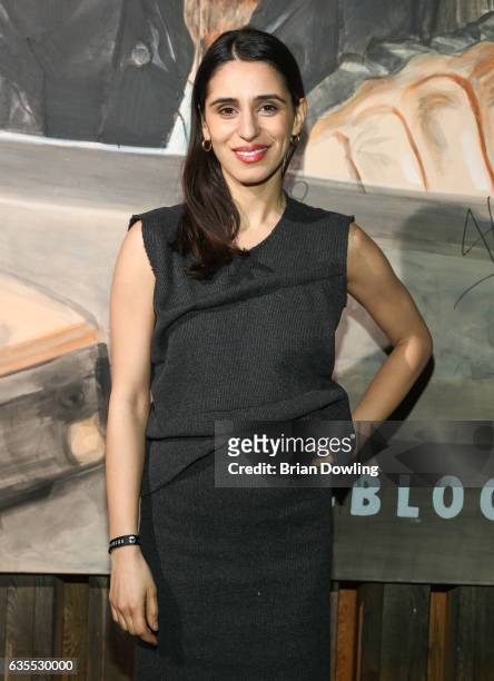 Maryam Zaree attends the after show party of '4 Blocks' screening at Prinz Charles Club Berlin on February 15, 2017 in Berlin, Germany. The drama...