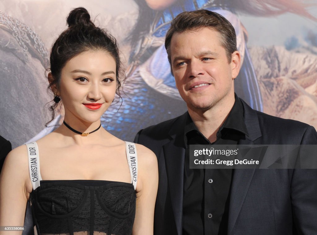 Premiere Of Universal Pictures' "The Great Wall" - Arrivals