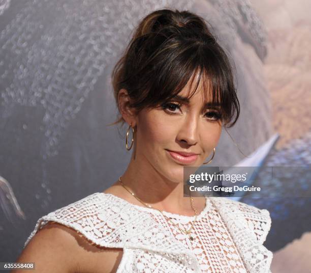 Actress Fernanda Romero arrives at the premiere of Universal Pictures' "The Great Wall" at TCL Chinese Theatre IMAX on February 15, 2017 in...