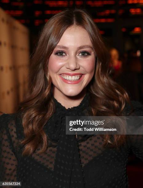 Julianna Guill attends the premiere of Momentum Pictures' "In Dubious Battle" at ArcLight Hollywood on February 15, 2017 in Hollywood, California.