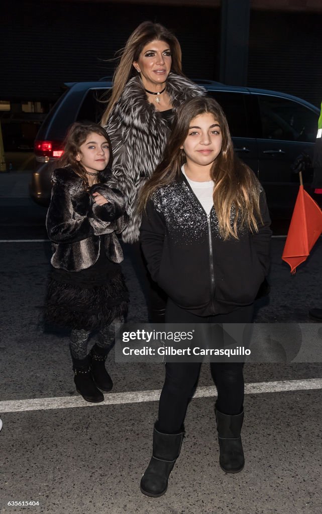 Celebrity Sightings in New York City - February 15, 2017