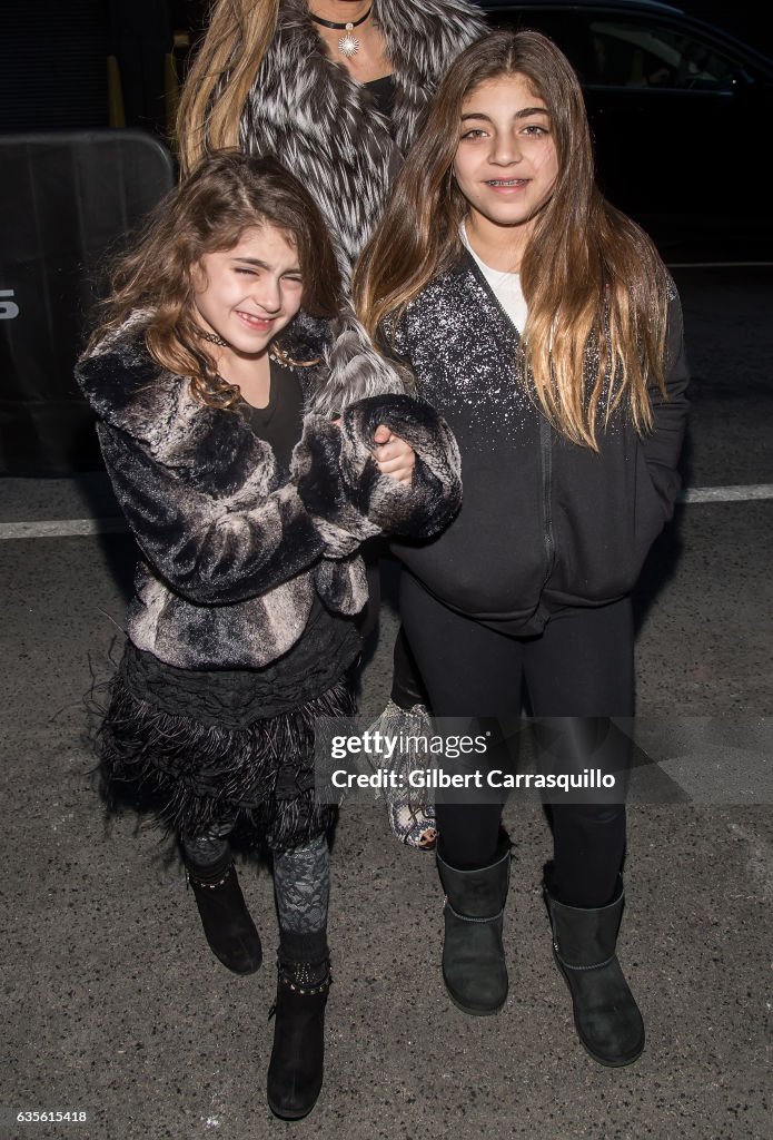 Celebrity Sightings in New York City - February 15, 2017