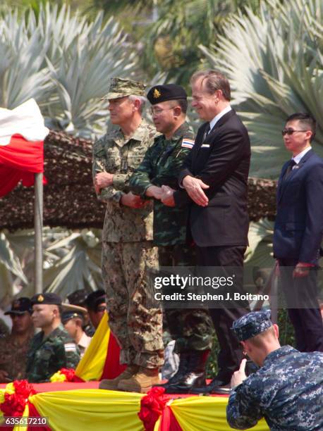 Harry Binkley Harris, Jr, Admiral in the United States Navy 24th Commander, United States Pacific Command., General Surapong Suwana-Adth, Chief of...