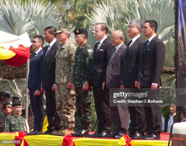 Harry Binkley Harris, Jr, Admiral in the United States Navy 24th Commander, United States Pacific Command., General Surapong Suwana-Adth, Chief of...