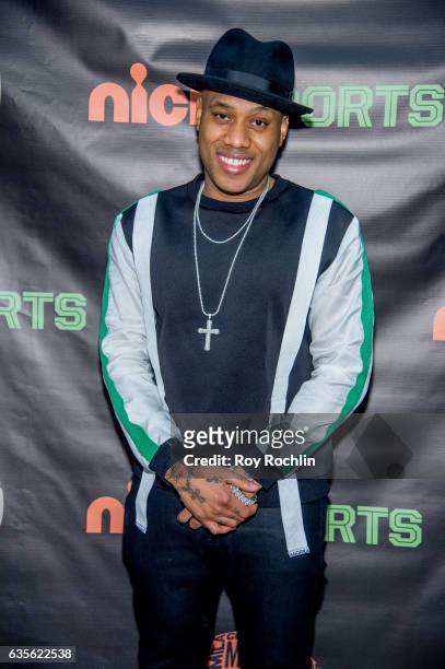 Mario Winans attends the Nickelodeon Sports Little Ballers Indiana Pre-Screening at Viacom Screening Room on February 15, 2017 in New York City.