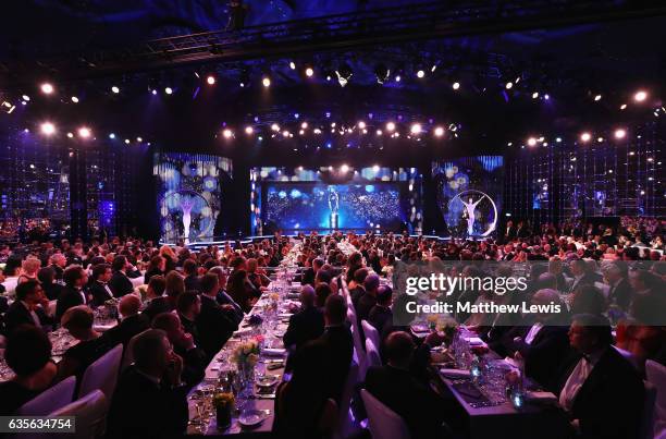 General view during the 2017 Laureus World Sports Awards at the Salle des Etoiles,Sporting Monte Carlo on February 14, 2017 in Monaco, Monaco.
