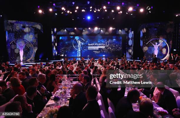 General view during the 2017 Laureus World Sports Awards at the Salle des Etoiles,Sporting Monte Carlo on February 14, 2017 in Monaco, Monaco.