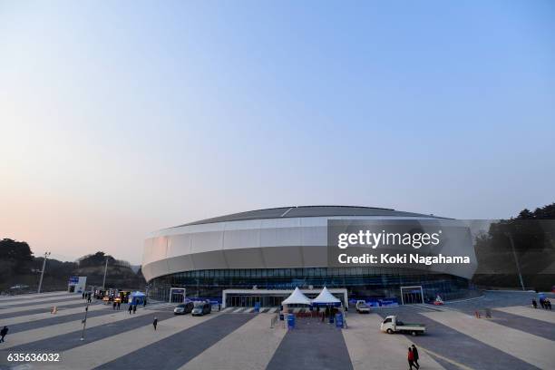 General view of Gangneung Ice Arena during ISU Four Continents Figure Skating Championships - Gangneung -Test Event For PyeongChang 2018 at Gangneung...