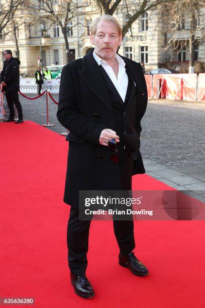 Actor Ben Becker attends at the 'Der Gleiche Himmel' premiere during the 67th Berlinale International Film Festival Berlin at Haus Der Berliner...