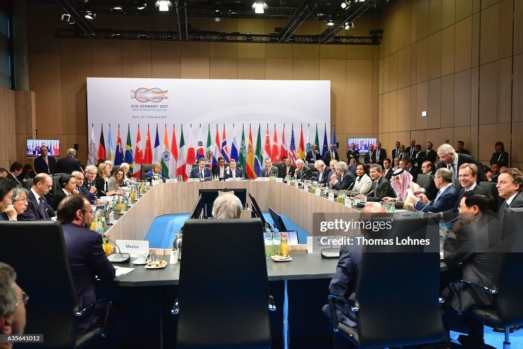 G20 Foreign Ministers Meet In Bonn