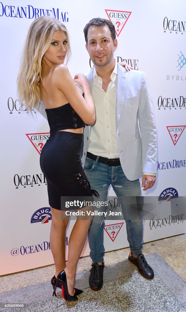 Ocean Drive Magazine Celebrates Its February Issue With Cover Star Charlotte McKinney