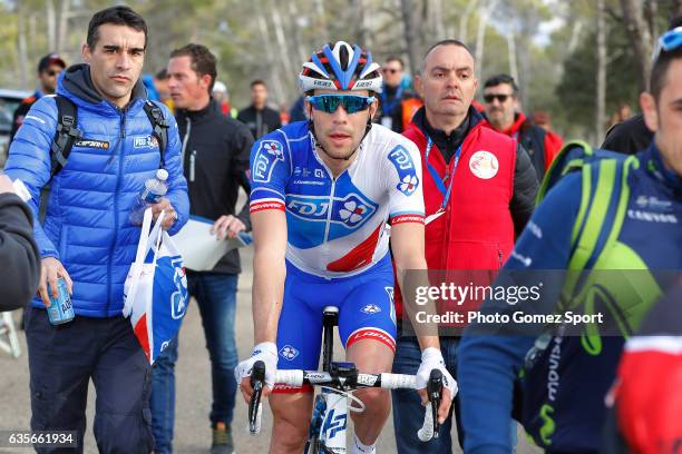 63rd Ruta del Sol 2017 / Stage 2 Arrival / Thibaut PINOT / Celebration / Torredonjimeno - Mancha Real-Peña del Aguila 1299m / Vuelta a Andalucia /